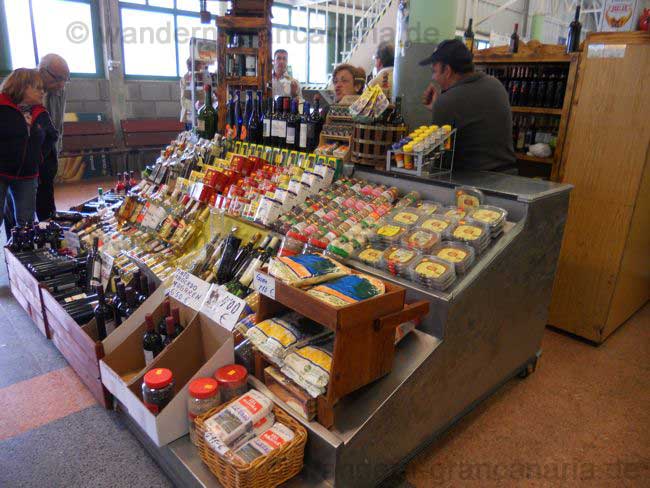 Bauernmarkt von San Mateo, Wein und Honig