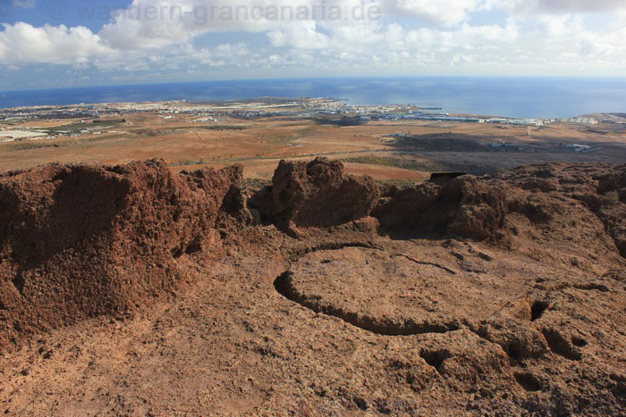 Opferplatz der Ureinwohner von Gran Canaria im Osten der Insel.