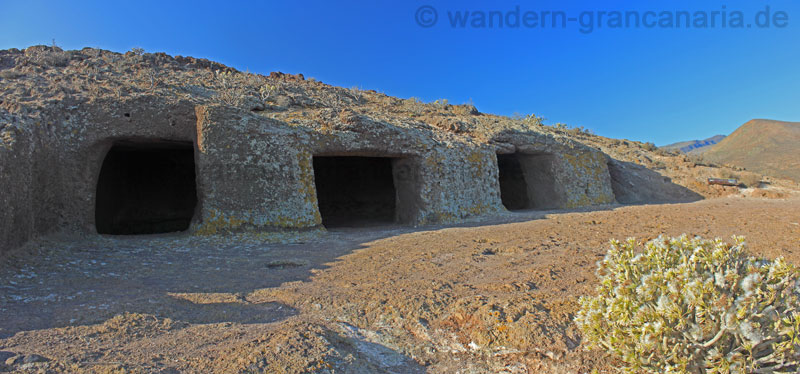Die vier Höhlen bei Cuatro Puertas, Gran Canaria Osten