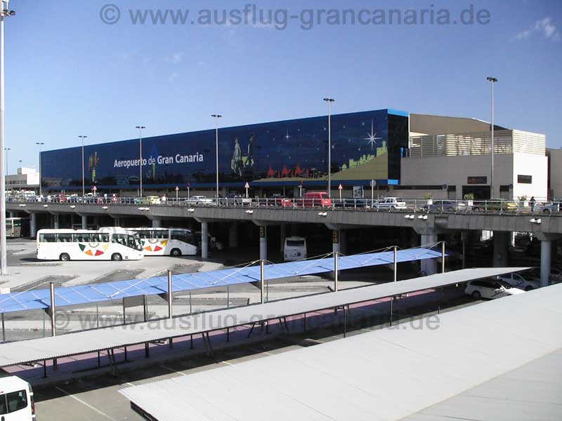 Internationales Terminal vom Flughafen von Gran Canaria