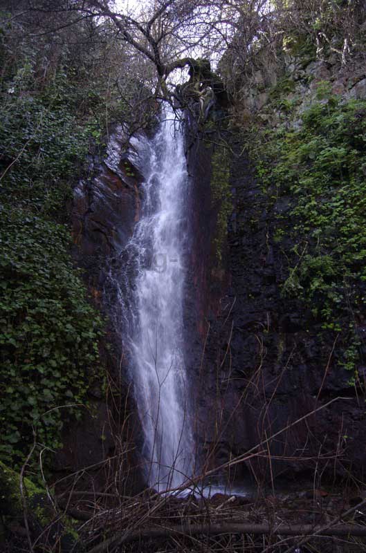 Der höchste Wasserfall im Barranco de la Mina